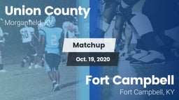 Matchup: Union County vs. Fort Campbell  2020