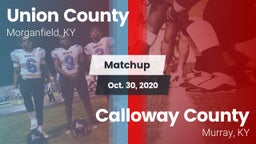 Matchup: Union County vs. Calloway County  2020