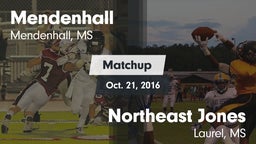 Matchup: Mendenhall vs. Northeast Jones  2016