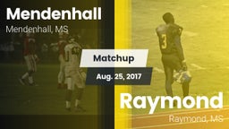 Matchup: Mendenhall vs. Raymond  2017