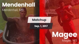 Matchup: Mendenhall vs. Magee  2017