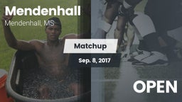 Matchup: Mendenhall vs. OPEN 2017