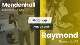 Matchup: Mendenhall vs. Raymond  2018
