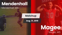 Matchup: Mendenhall vs. Magee  2018