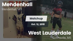 Matchup: Mendenhall vs. West Lauderdale  2018