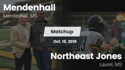 Matchup: Mendenhall vs. Northeast Jones  2018