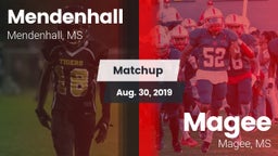 Matchup: Mendenhall vs. Magee  2019
