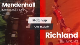 Matchup: Mendenhall vs. Richland  2019