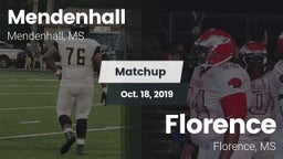 Matchup: Mendenhall vs. Florence  2019