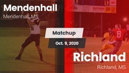 Matchup: Mendenhall vs. Richland  2020