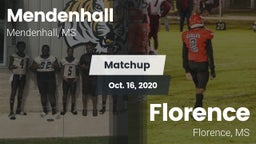 Matchup: Mendenhall vs. Florence  2020