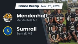 Recap: Mendenhall  vs. Sumrall  2020