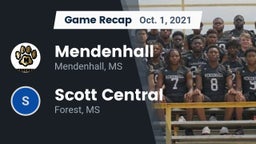 Recap: Mendenhall  vs. Scott Central  2021