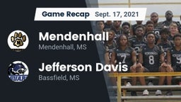 Recap: Mendenhall  vs. Jefferson Davis  2021