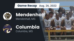 Recap: Mendenhall  vs. Columbia  2022