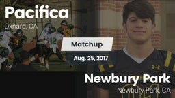 Matchup: Pacifica vs. Newbury Park  2017