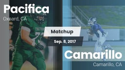 Matchup: Pacifica vs. Camarillo  2017