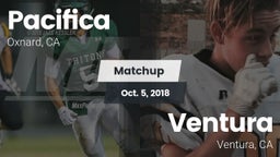 Matchup: Pacifica vs. Ventura  2018