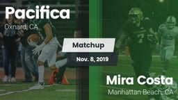 Matchup: Pacifica vs. Mira Costa  2019