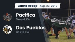 Recap: Pacifica  vs. Dos Pueblos  2019