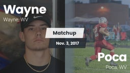 Matchup: Wayne vs. Poca  2017