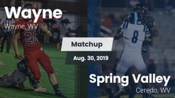 Matchup: Wayne vs. Spring Valley  2019