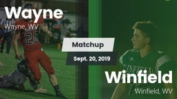 Matchup: Wayne vs. Winfield  2019