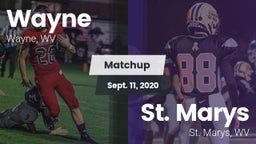 Matchup: Wayne vs. St. Marys  2020