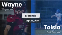 Matchup: Wayne vs. Tolsia  2020