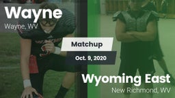 Matchup: Wayne vs. Wyoming East  2020