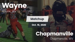 Matchup: Wayne vs. Chapmanville  2020