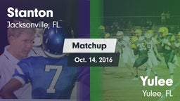 Matchup: Stanton vs. Yulee  2016