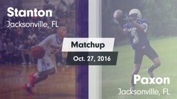 Matchup: Stanton vs. Paxon  2016