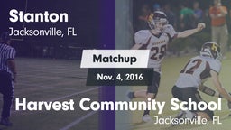 Matchup: Stanton vs. Harvest Community School 2016