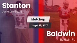 Matchup: Stanton vs. Baldwin  2017