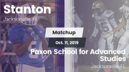 Matchup: Stanton vs. Paxon School for Advanced Studies 2019