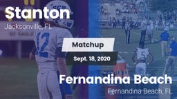 Matchup: Stanton vs. Fernandina Beach  2020