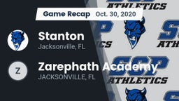 Recap: Stanton  vs. Zarephath Academy  2020