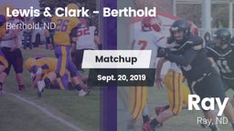 Matchup: Lewis and Clark vs. Ray  2019