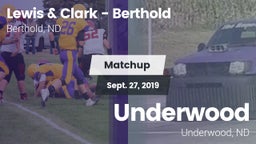 Matchup: Lewis and Clark vs. Underwood  2019