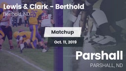 Matchup: Lewis and Clark vs. Parshall  2019
