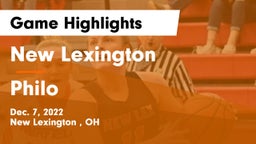 New Lexington  vs Philo  Game Highlights - Dec. 7, 2022