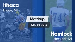 Matchup: Ithaca vs. Hemlock  2016