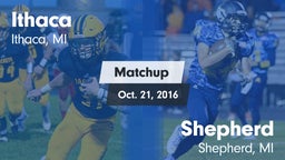 Matchup: Ithaca vs. Shepherd  2016