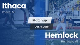 Matchup: Ithaca vs. Hemlock  2019