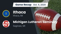 Recap: Ithaca  vs. Michigan Lutheran Seminary  2020