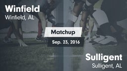 Matchup: Winfield vs. Sulligent  2016
