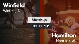 Matchup: Winfield vs. Hamilton  2016
