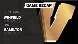 Recap: Winfield  vs. Hamilton  2016