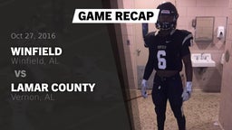 Recap: Winfield  vs. Lamar County  2016